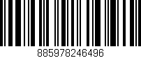 Código de barras (EAN, GTIN, SKU, ISBN): '885978246496'