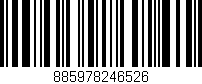 Código de barras (EAN, GTIN, SKU, ISBN): '885978246526'