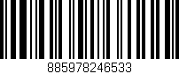 Código de barras (EAN, GTIN, SKU, ISBN): '885978246533'