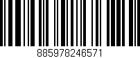 Código de barras (EAN, GTIN, SKU, ISBN): '885978246571'