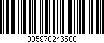 Código de barras (EAN, GTIN, SKU, ISBN): '885978246588'