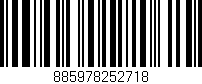 Código de barras (EAN, GTIN, SKU, ISBN): '885978252718'