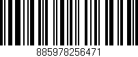 Código de barras (EAN, GTIN, SKU, ISBN): '885978256471'