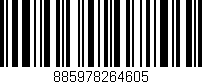 Código de barras (EAN, GTIN, SKU, ISBN): '885978264605'