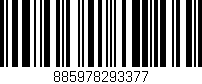 Código de barras (EAN, GTIN, SKU, ISBN): '885978293377'
