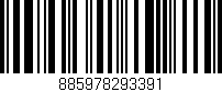 Código de barras (EAN, GTIN, SKU, ISBN): '885978293391'