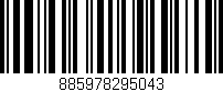Código de barras (EAN, GTIN, SKU, ISBN): '885978295043'
