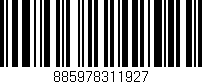 Código de barras (EAN, GTIN, SKU, ISBN): '885978311927'
