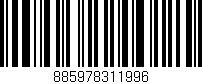 Código de barras (EAN, GTIN, SKU, ISBN): '885978311996'