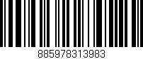 Código de barras (EAN, GTIN, SKU, ISBN): '885978313983'