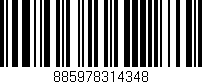 Código de barras (EAN, GTIN, SKU, ISBN): '885978314348'