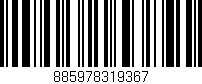Código de barras (EAN, GTIN, SKU, ISBN): '885978319367'