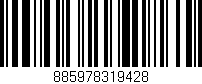 Código de barras (EAN, GTIN, SKU, ISBN): '885978319428'