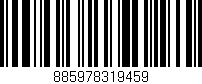 Código de barras (EAN, GTIN, SKU, ISBN): '885978319459'