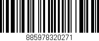 Código de barras (EAN, GTIN, SKU, ISBN): '885978320271'