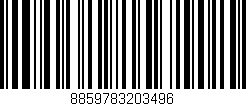 Código de barras (EAN, GTIN, SKU, ISBN): '8859783203496'