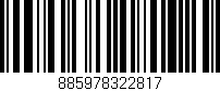 Código de barras (EAN, GTIN, SKU, ISBN): '885978322817'