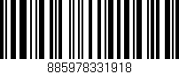 Código de barras (EAN, GTIN, SKU, ISBN): '885978331918'