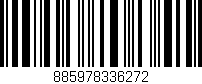 Código de barras (EAN, GTIN, SKU, ISBN): '885978336272'