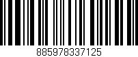 Código de barras (EAN, GTIN, SKU, ISBN): '885978337125'