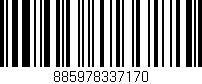 Código de barras (EAN, GTIN, SKU, ISBN): '885978337170'
