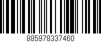 Código de barras (EAN, GTIN, SKU, ISBN): '885978337460'