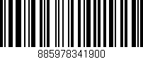 Código de barras (EAN, GTIN, SKU, ISBN): '885978341900'