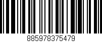 Código de barras (EAN, GTIN, SKU, ISBN): '885978375479'