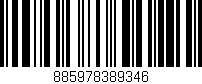 Código de barras (EAN, GTIN, SKU, ISBN): '885978389346'
