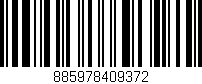 Código de barras (EAN, GTIN, SKU, ISBN): '885978409372'