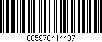 Código de barras (EAN, GTIN, SKU, ISBN): '885978414437'