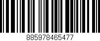 Código de barras (EAN, GTIN, SKU, ISBN): '885978465477'