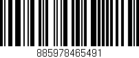 Código de barras (EAN, GTIN, SKU, ISBN): '885978465491'