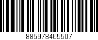 Código de barras (EAN, GTIN, SKU, ISBN): '885978465507'