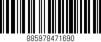 Código de barras (EAN, GTIN, SKU, ISBN): '885978471690'