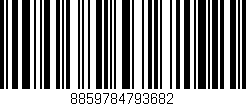 Código de barras (EAN, GTIN, SKU, ISBN): '8859784793682'