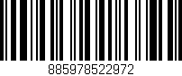 Código de barras (EAN, GTIN, SKU, ISBN): '885978522972'