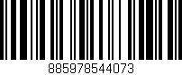 Código de barras (EAN, GTIN, SKU, ISBN): '885978544073'