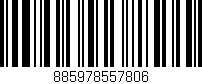 Código de barras (EAN, GTIN, SKU, ISBN): '885978557806'