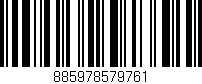 Código de barras (EAN, GTIN, SKU, ISBN): '885978579761'