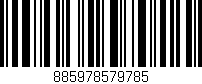 Código de barras (EAN, GTIN, SKU, ISBN): '885978579785'