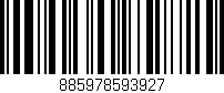 Código de barras (EAN, GTIN, SKU, ISBN): '885978593927'