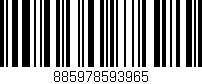 Código de barras (EAN, GTIN, SKU, ISBN): '885978593965'