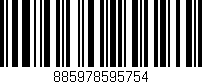 Código de barras (EAN, GTIN, SKU, ISBN): '885978595754'