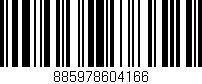 Código de barras (EAN, GTIN, SKU, ISBN): '885978604166'