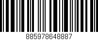 Código de barras (EAN, GTIN, SKU, ISBN): '885978648887'