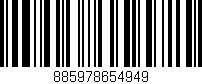 Código de barras (EAN, GTIN, SKU, ISBN): '885978654949'