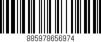 Código de barras (EAN, GTIN, SKU, ISBN): '885978656974'