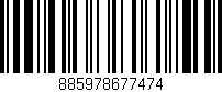 Código de barras (EAN, GTIN, SKU, ISBN): '885978677474'