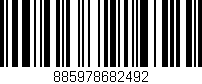 Código de barras (EAN, GTIN, SKU, ISBN): '885978682492'